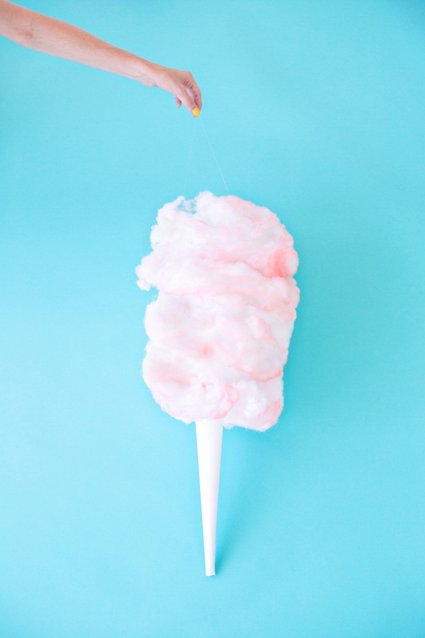 DIY Cotton Candy Piñata | studiodiy.mom