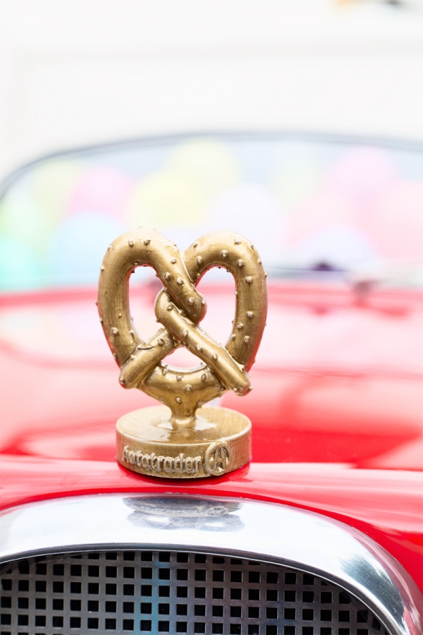A pretzel trophy