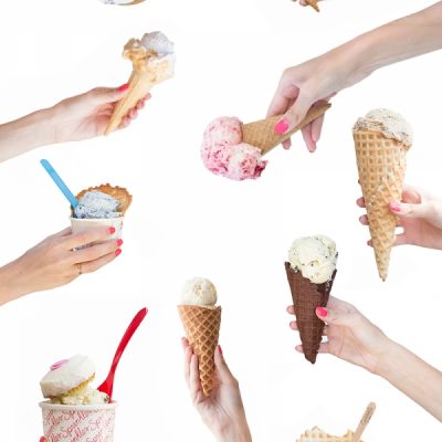 The Best Ice Cream in Los Angeles People holding ice cream