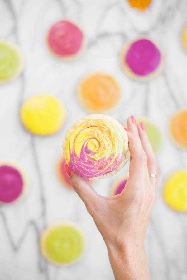 Cookie with icing