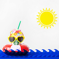 DIY Retro Swim Frapp(uccinos)