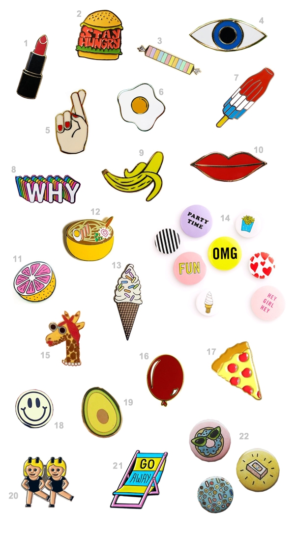 22 Buttons, Pins and Flair You Need