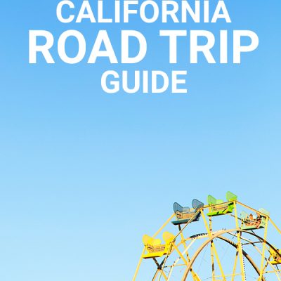#StudioDIYintheWild: A California Road Trip Guide A photo of a ferris wheel with "california road trip guide" on it