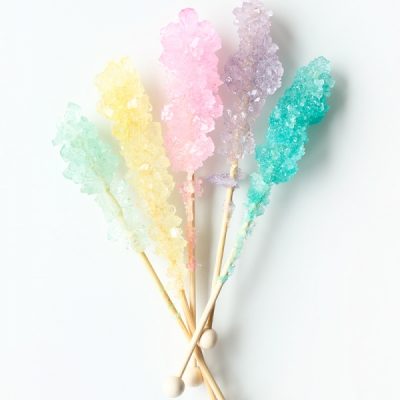 DIY Rock Candy (+ A Giveaway!) Rock candy on sticks
