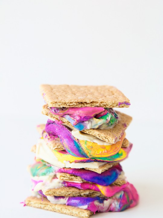 DIY Tie Dye S’mores
