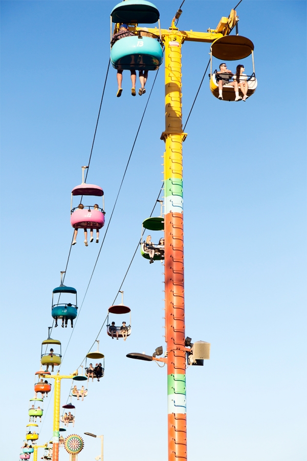 Colorful ride