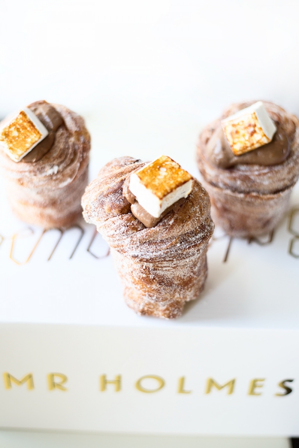 Stacks of pastries
