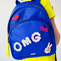 DIY Crochet Backpack Flair