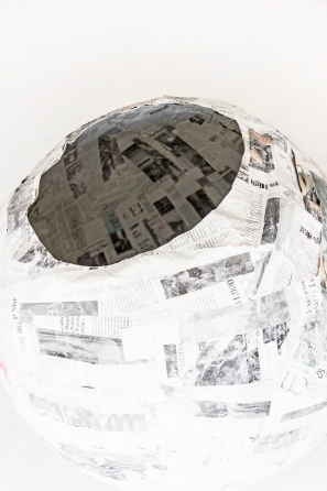 Newspaper ball