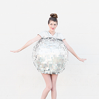 DIY Disco Ball Costume