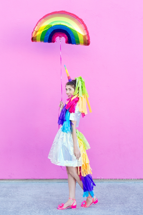 DIY Lisa Frank Unicorn Costume | studiodiy.mom