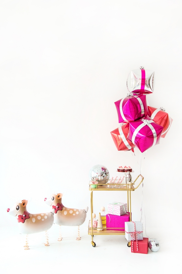 DIY Bar Cart Sleigh | studiodiy.mom