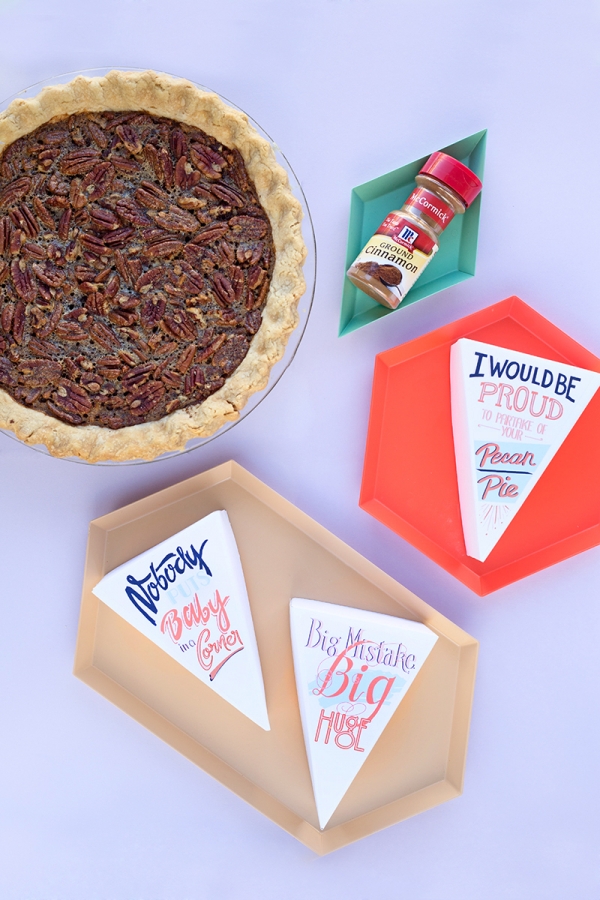 Pie and pie holders