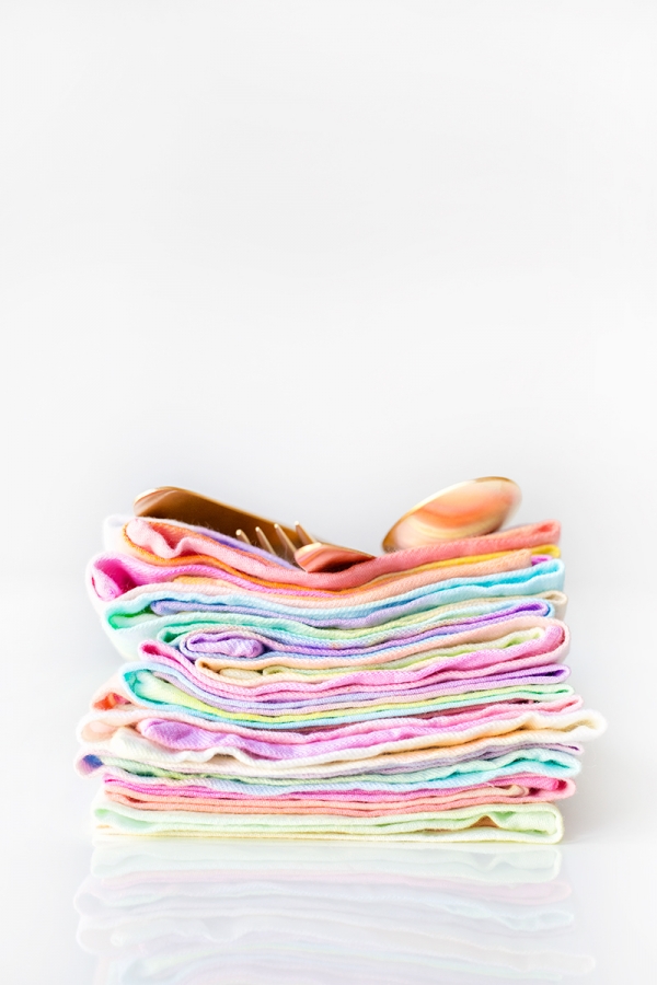 DIY Tie Dye Napkins | studiodiy.mom