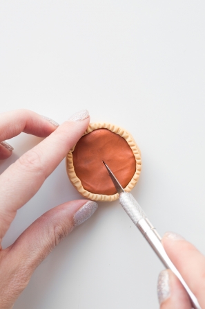 Fake mini pie