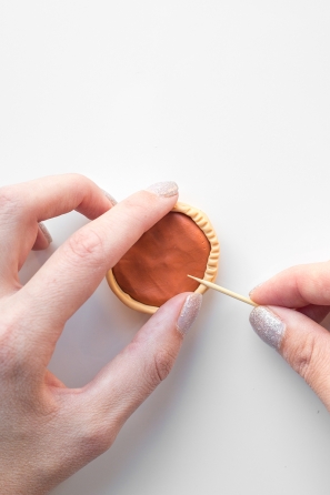Fake mini pie