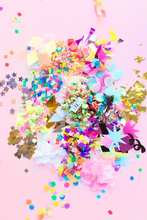 Colorful confetti