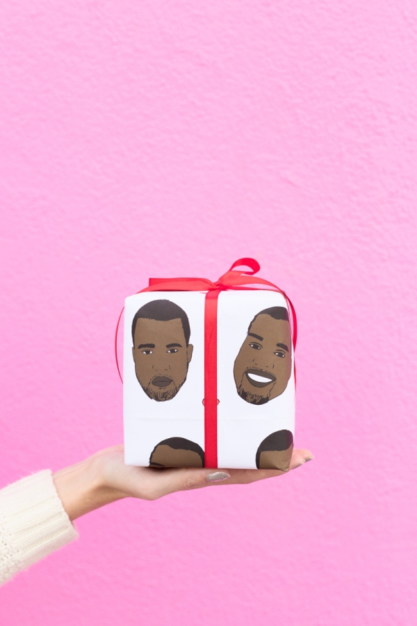 Kanye Wrapping Paper | studiodiy.mom