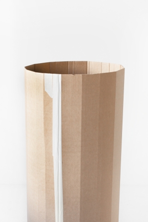 Cardboard circular shape