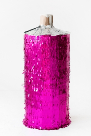 A pink sparkly pinata