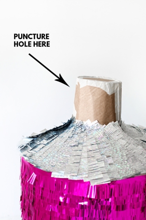 Cardboard with sparkles