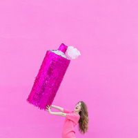 DIY Hairspray Piñata