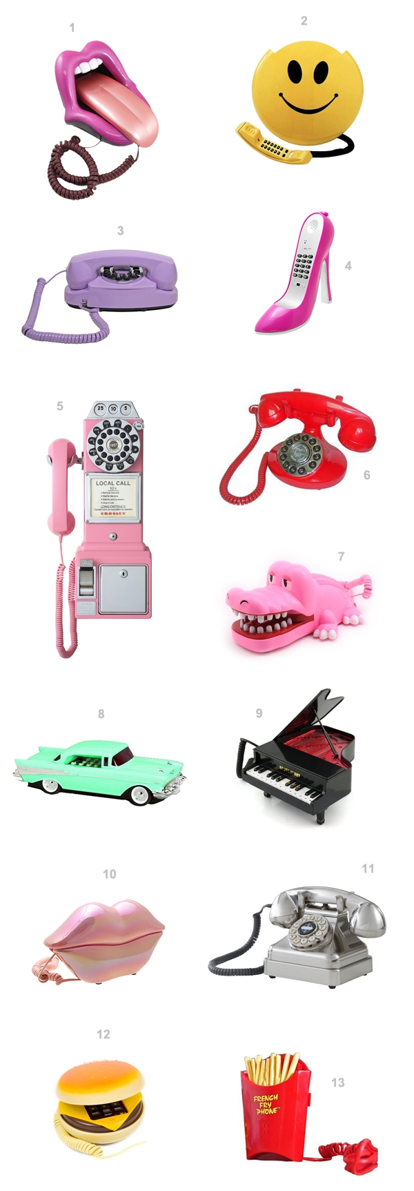 13 Novelty Phones You Probably Need | studiodiy.mom
