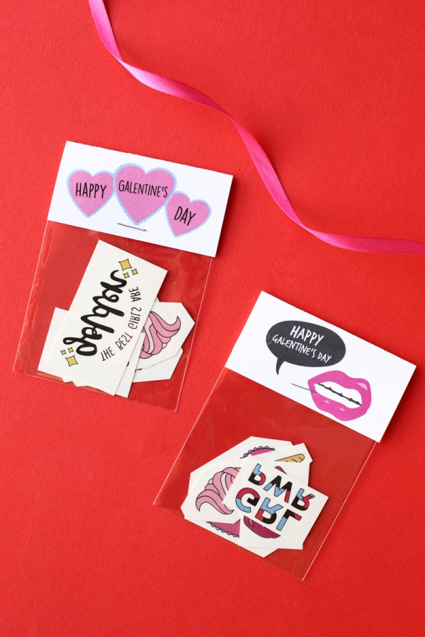 Valentines tattoo packet