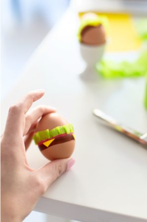 Egg burger
