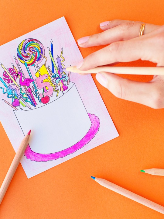 Free Printable Coloring Postcards