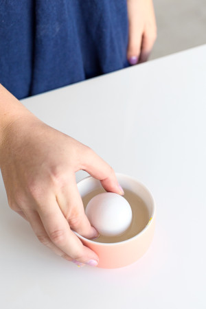 Eggs and a bowl