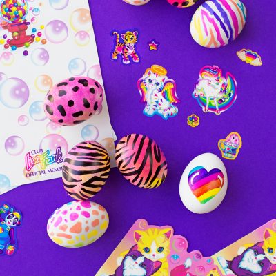Throwback! | DIY Lisa Frank Easter Eggs Colorful easter eggs with animal prints