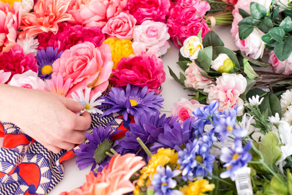 Fake flowers