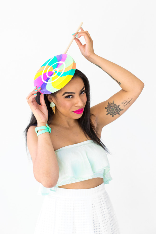 DIY Lollipop Hat | studiodiy.mom