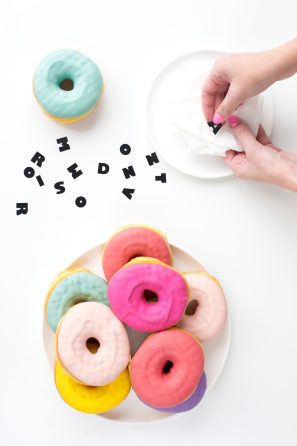 Colorful donuts