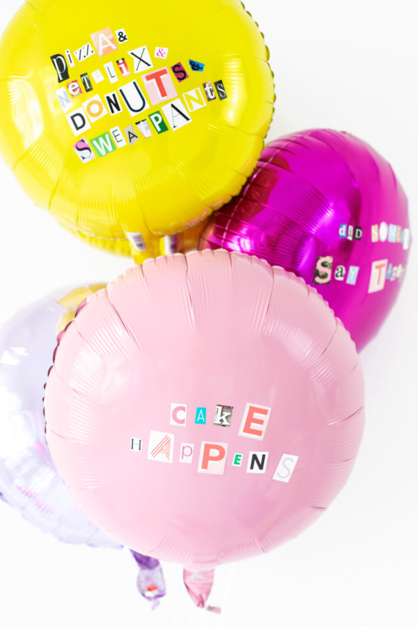 Colorful balloons