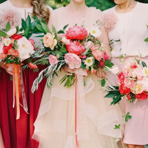 Colorful Palm Springs Wedding