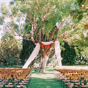 Colorful Palm Springs Wedding Ceremony