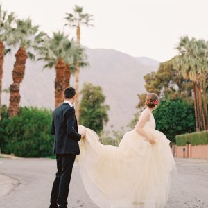 Colorful Palm Springs Wedding