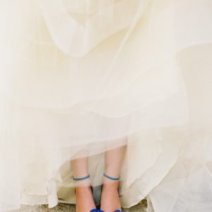 Blue Wedding Shoes