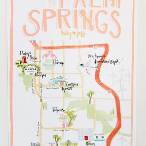 Palm Springs Wedding Map