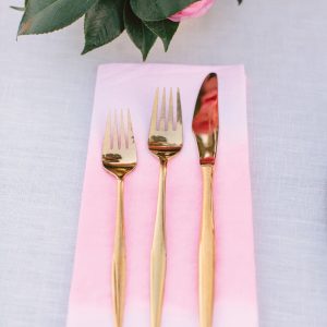 Dyed Pink Napkins