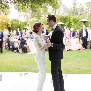 Colorful Palm Springs Wedding