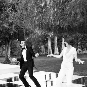 Colorful Palm Springs Wedding
