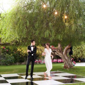 Colorful Palm Springs Wedding