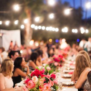 Colorful Palm Springs Wedding