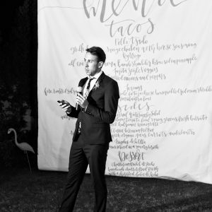 Colorful Palm Springs Wedding