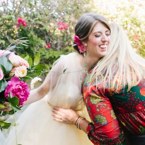 Colorful Palm Springs Wedding