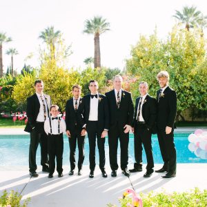 Colorful Palm Springs Wedding