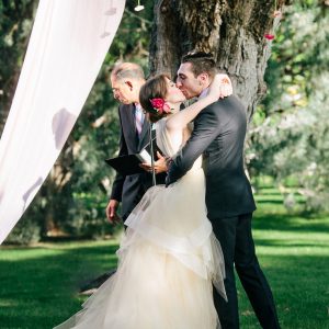 Colorful Palm Springs Wedding